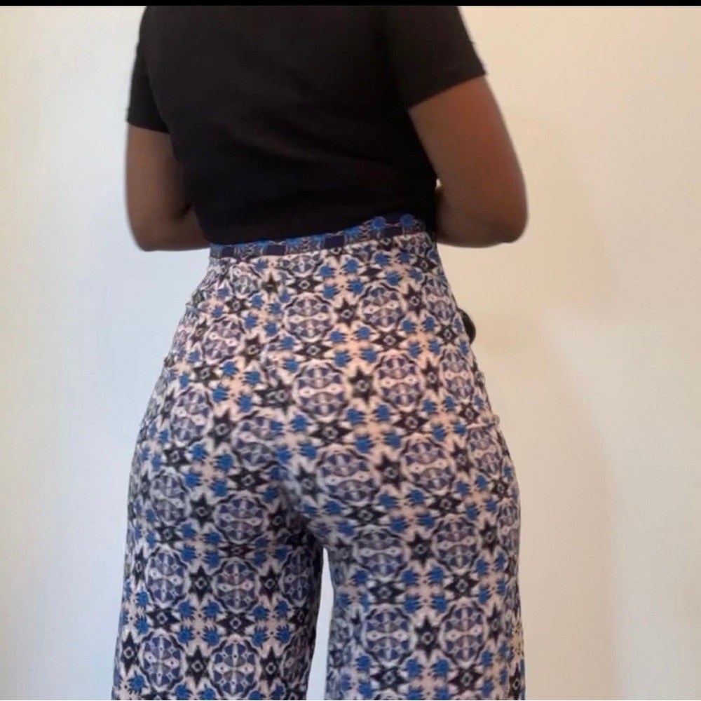 TopShop Printed Flowy pant